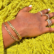 Chaîne Gold Bangle Bracelet