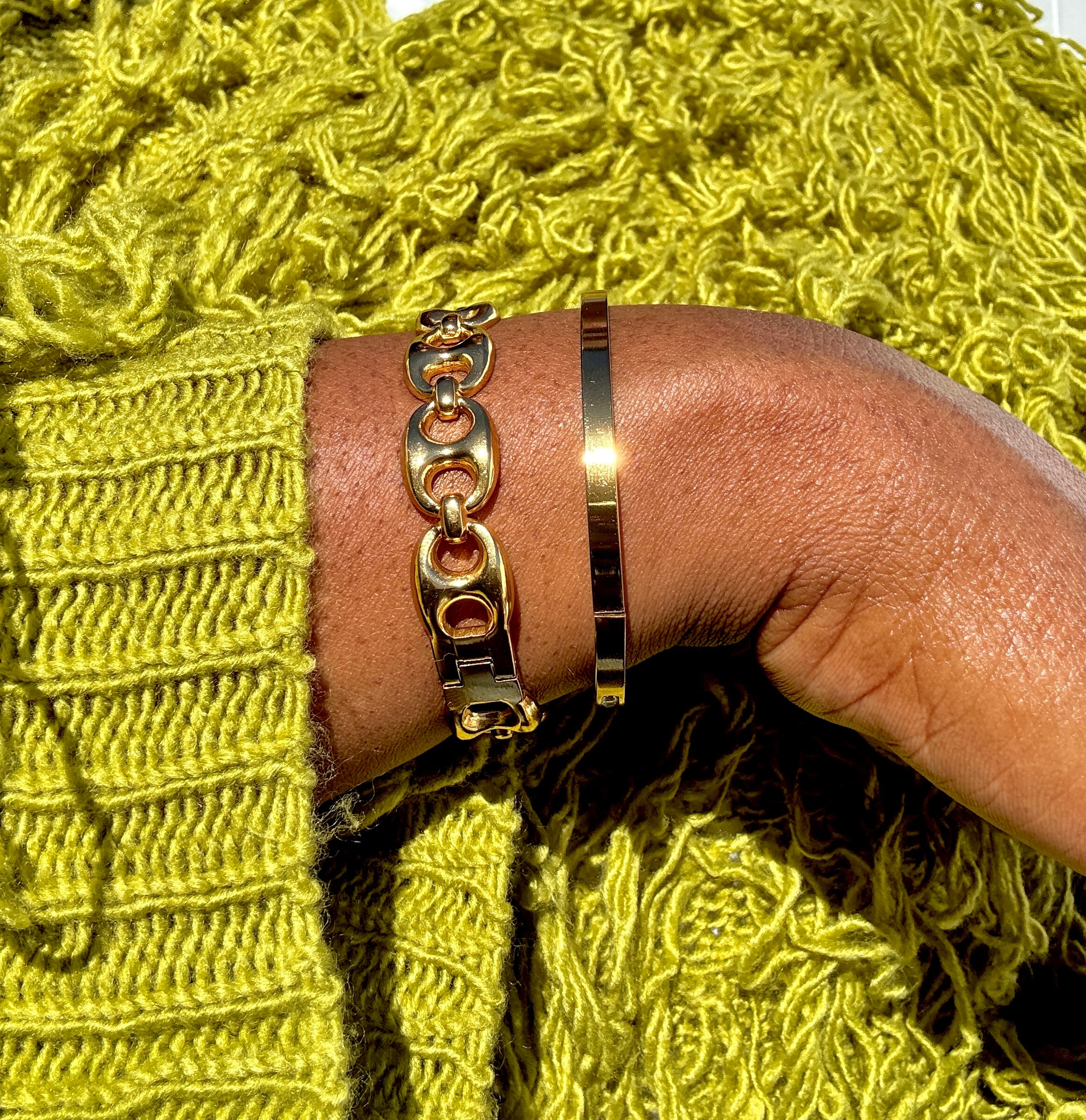 Chaîne Gold Link Bracelet