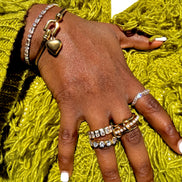 Amouré Gold Cable Bracelet