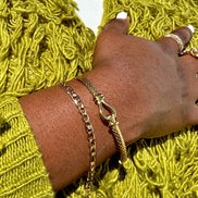 Chaîne Clasp Bangle Bracelet