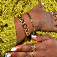 Chaîne Gold Link Bracelet