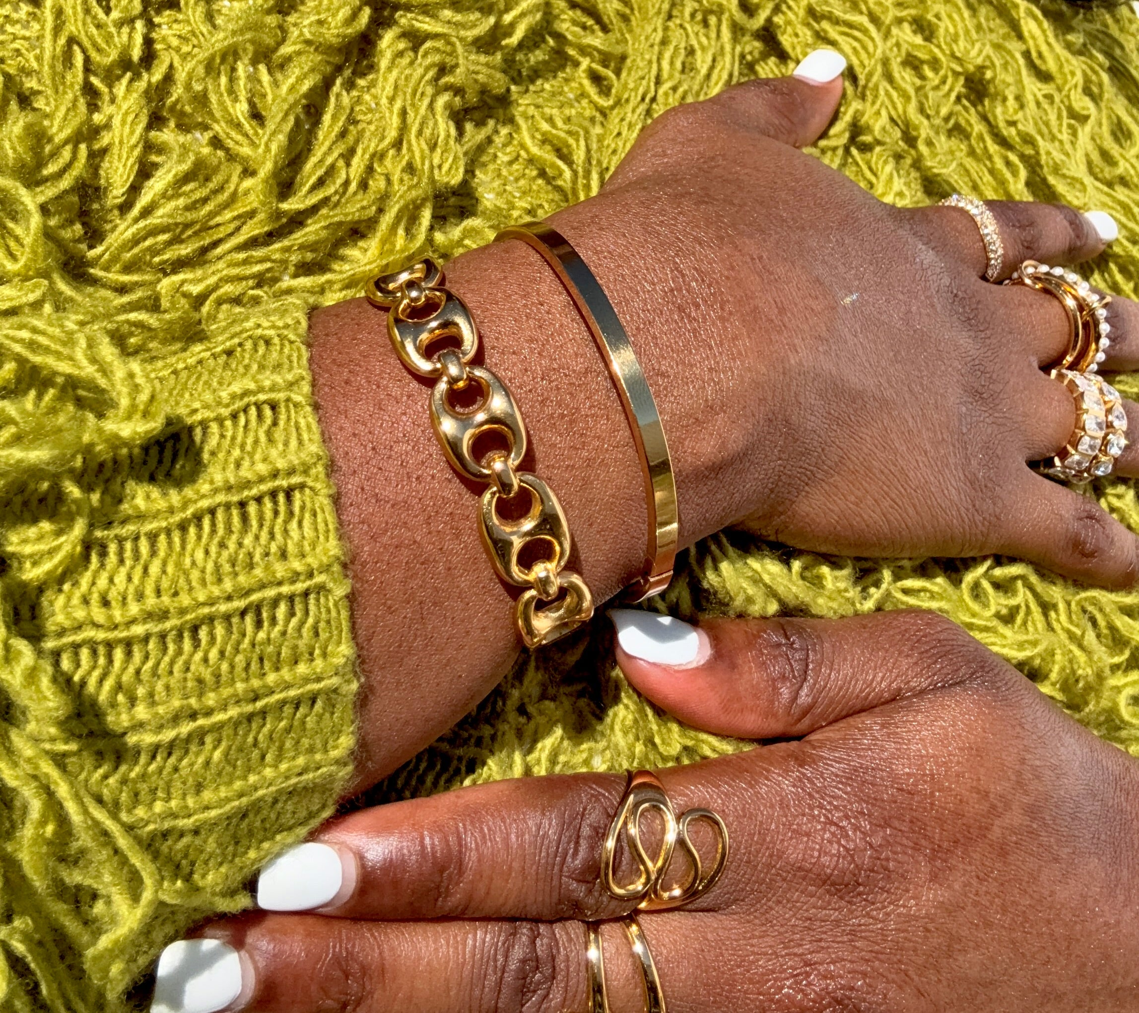 Chaîne Gold Link Bracelet