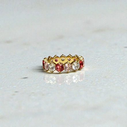 Blush Glow Multi-Stone Zircon Band
