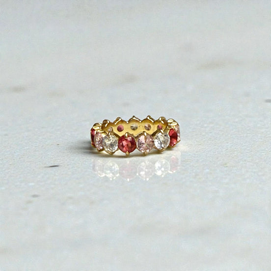 Blush Glow Multi-Stone Zircon Band