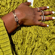 Lumière Pavé Link Bracelet