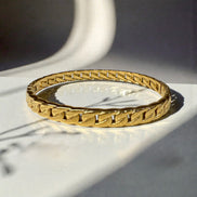 Chaîne Gold Bangle Bracelet