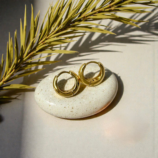 Petite Étreinte Mini Huggie Earrings