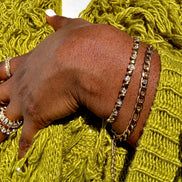 Golden Amour Heart Bangle