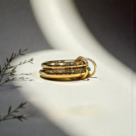 Golden Muse Multi-Band Ring